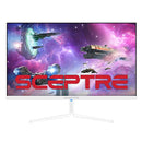 Sceptre 24" Monitor 1080p 98% sRGB up to 165Hz 1ms E248B-FWN168W - White - Like New