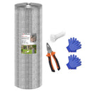 HOPERAN HARDWARE CLOTH 1/2 INCH 48 X 100 FT MESH 19 GAUGE CHICKEN WIRE - STEEL - Like New