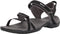 1006263 TEVA WOMEN'S VERRA SANDAL BLACK/GRAY SIZE WOMAN 6 - Like New