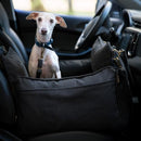 NOAH & PAW DOG CAR SEAT BOOSTER FOR SMALL DOGS & CATS UNDER 25LB, CANVAS - GRAY - Like New