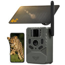 Cellular Trail Camera 4G Unlimited Data Plan Built-in SIM Card 2K Live Feed - Like New