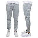 BASTION TRAIL MEN'S FLEECE JOGGER LOUNGE PANTS - SIZE: MEN LARGE - HEATHER GREY - Like New
