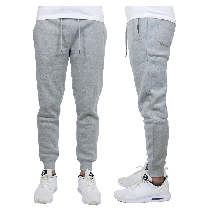 BASTION TRAIL SIZE 3XL MEN'S FLEECE DRAWSTRING JOGGER PANTS - HEATHER GRAY - Brand New