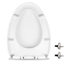 MUU Toileseat SLOW CLOSE WHITE HEAVY DUTY TOILET SPACE MUN220-PP - WHITE - Brand New