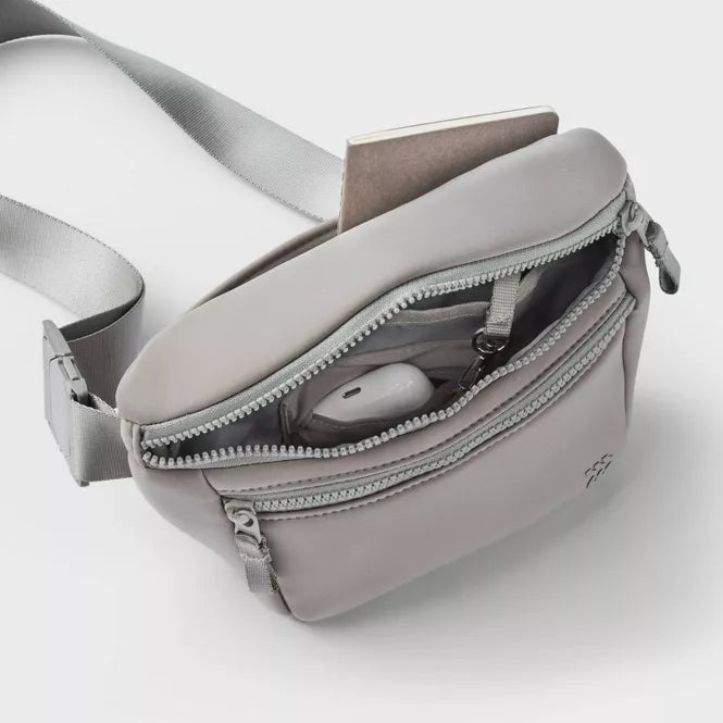 ALL IN MOTION PREMIUM BELT BAG - GRAY - Brand New