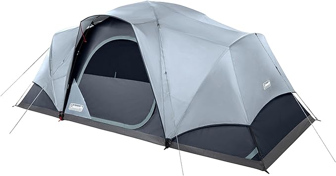 Coleman Skydome Camping Tent LED Lights Weatherproof 4/8 Person - Scratch & Dent