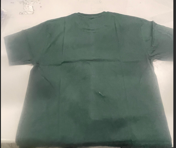 TIGER WOLF CREW SHIRT - SIZE: MEN XL - GREEN - Like New