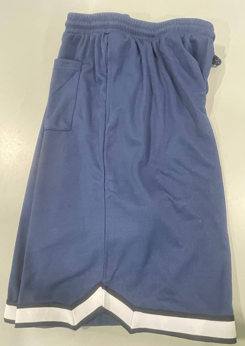 JUMP START MEN'S ACTIVE DRAWSTRING MESH BASKETBALL SHORTS,SIZE: XL - NAVY - Brand New