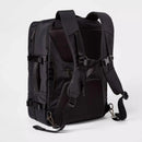 OPEN STORY TRAVELER BACKPACK COATED WATER REPELLENT NYLON 21" - BLACK - Like New