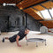 STAMINA FOLDING TRAMPOLINE WITH SMART WORKOUT APP - BLACK - Like New