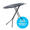 Minky Ergo Prozone Ironing Board | Made in UK | Dual Iron Rest, Heat Reflective - Like New