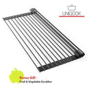 Roll Up Dish Drying Rack by Uniqook - Over the Kitchen Sink Large B07638876C - Brand New
