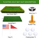 Lesmart Floating Golf Green for Pool  24 " x 35 " Standard Size B0B78GY9JN - Like New