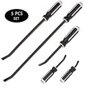 Owl Tools Heavy Duty Pry Bar Set (5 Bars, 6-24 Inch) Metal Striking, B07XQC1PKP - Brand New