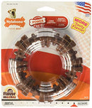 NYLABONE DURA CHEW TEXTURED RING - BROWN - Like New