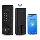 PHILIPS PALM SMART WI-FI,TOUCHSCREEN KEYPAD ELECTRONIC DEADBOLT LOCK - BLACK - Like New