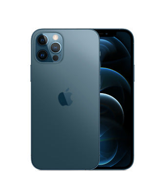For Parts: Apple iPhone 12 Pro 5G AT&T - 256GB - Pacific Blue PHYSICAL DAMAGE