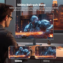 KTC H27T27 27" 100Hz (HDMI + DIsplay Port) 2560×1440 WQHD IPS Flat Monitor - Like New