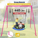 Hishine Swing Stand for Porch Outdoor Heavy Duty Swing Frame Full Steel Metal - Brand New