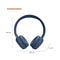 JBL Tune 520BT Wireless On-Ear Headphones Up to 57H Battery Life JBLT520BTBLUAM - Like New