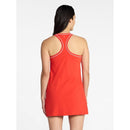 AVIA WOMEN'S PIPED TRIM ACTIVE DRESS - SIZE: WOMEN M - ORANGE MAPLE - Brand New