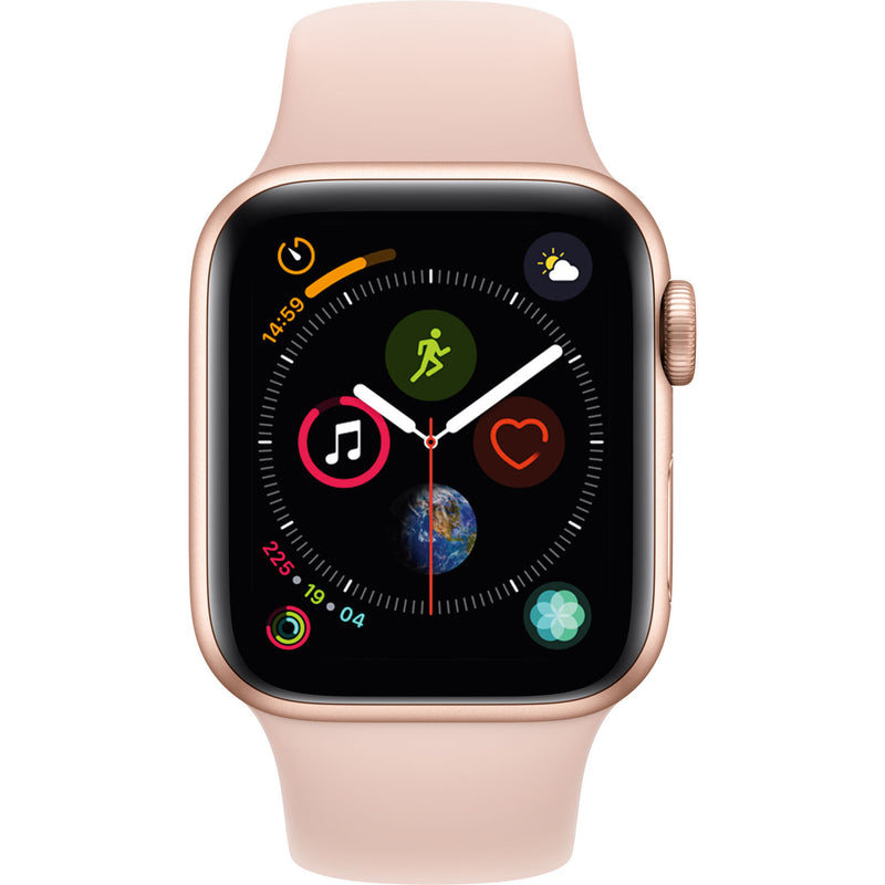 Apple Watch 4 GPS Cellular 40mm Gold Aluminum Case with Pink - Scratch & Dent