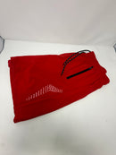 JUMP START MEN'S PERFORMANCE TRAINING SHORTS ZIPPER POCKETS - SIZE: MEN M - RED - Brand New