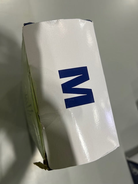 SINGLE UE TEXTURED FINGER TIPS NON STERILE ORIGINAL NITRILE 100 PK SIZE M - BLUE - Brand New