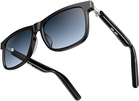 Soundcore by Anker Frames Wander Bluetooth Audio Smart Glasses A3600Z13 - Black - Like New