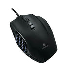 LOGITECH G600 MMO RGB BACKLIT 20 PROGRAMMABLE BUTTONS 910-002864 - BLACK - Like New
