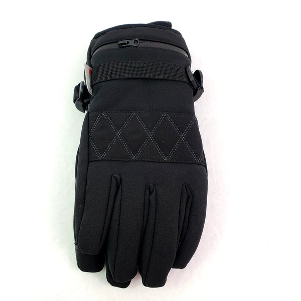 FLAMINO ADULT 3M THINSULATE OUTDOORS WARM WINTER SKI GLOVES - SIZE L - BLACK - Like New