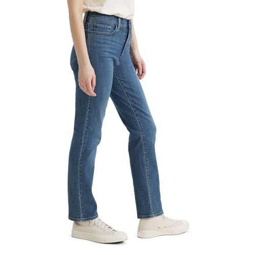 LEVI'S WOMEN 724 HIGH RISE STRAIGHT JEANS SIZE: WOMEN 28X32 WAY WAY BACK - Brand New