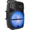 TECHNICAL PRO RECHARGEABLE 15" BLUETOOTH LED SPEAKER - BLACK - Like New