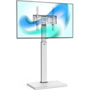 FITUEYES TV STAND WITH MOUNT - WHITE - Like New