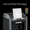 FELLOWES POWERSHRED 425CI 100% JAM PROOF GRADE PAPER SHREDDER (38425) - BLACK - Like New