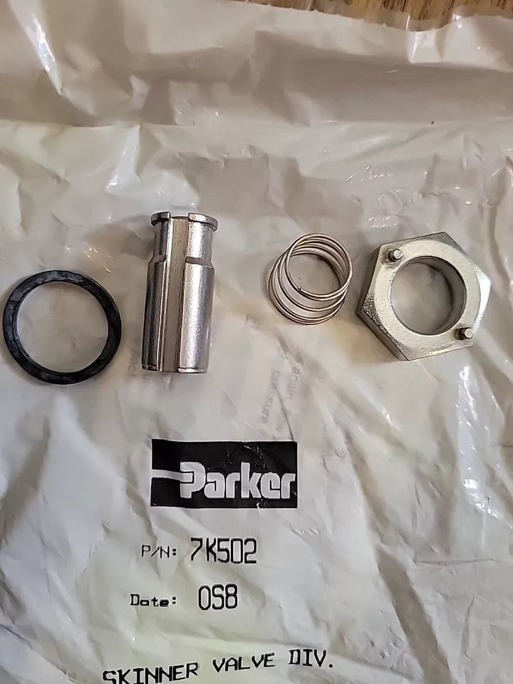 PARKER 7K502 VALVE KIT SKINNER VALVE - SILVER New