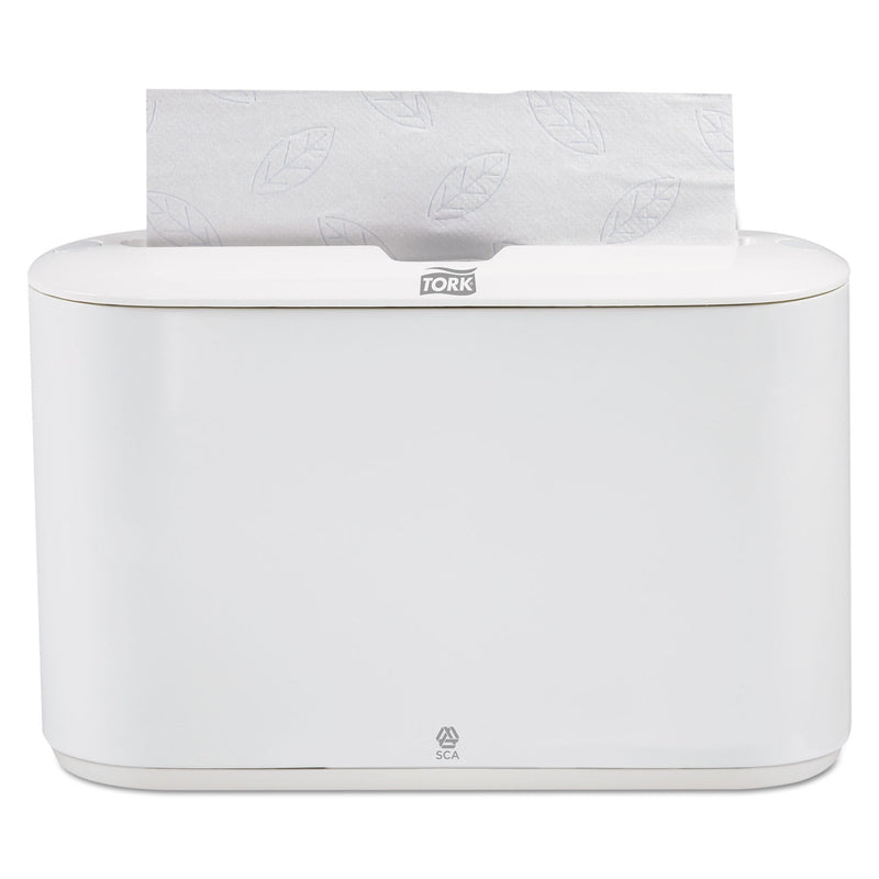TORK XPRESS COUNTERTOP TOWEL DISPENSER 12.68 X 4.56 X 7.92 - WHITE - Like New