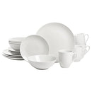 10 Strawberry Street Simply White Coupe 16 Piece Ceramic Dinnerware B00D3T5FWI - Like New