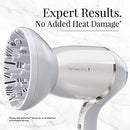 REMINGTON PROLUXE HYDRACARE HAIR DRYER WITH DIFFUSER EC9001 - PEARL WHITE/GRAY - Like New