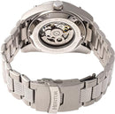 HERITOR AUTOMATIC Daniels Semi-Skeleton Bracelet Watch - Silver - Like New
