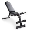 Marcy Multi-Purpose Adjustable Workout Utility Weight Bench, SB-228 - Black - Like New