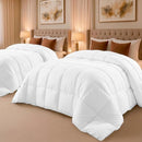 Utopia Bedding Twin Comforter 2 Pack, Duvet Insert, 64 x 88 Inches - White - Brand New
