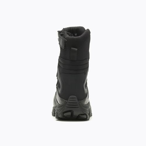 MERRELL MEN'S MOAB 3 8" ZIP TACTICAL BOOTS - SIZE: MEN 9 - BLACK - Like New