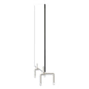 GHENT CLEAR PARTITION EXTENDER ATTACHED CLAMP 42 X 3.88 X 18 PEC1842A - CLEAR - Brand New