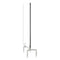 GHENT CLEAR PARTITION EXTENDER ATTACHED CLAMP 42 X 3.88 X 18 PEC1842A - CLEAR - Brand New