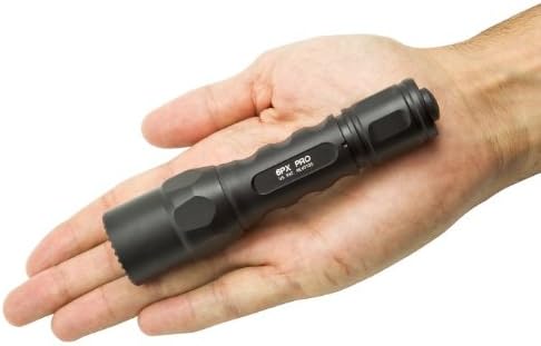 Surefire 6PX Pro 600 Lumen Dual-Output LED Flashlight w/Holster 6PX-D-BK - Black Like New