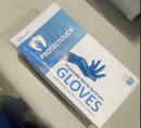 PROTECTOUCH DISPOSABLE NITRILE SYNTHETIC GLOVES 100PCS 2XL - BLUE - Brand New