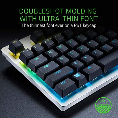 RAZER PBT KEYCAP UPGRADE SET BACKLIGHT COMPATIBLE SUPERIOR PBT - QUARTZ PINK - Like New