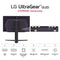 LG 27" Ultragear™ OLED QHD Gaming Monitor with 240Hz .03ms GtG, Black - Like New