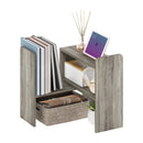 FURINNO CLASSIC DESK TOP ORGANIZER BOOKSHELF IN FRENCH - OAK - Like New